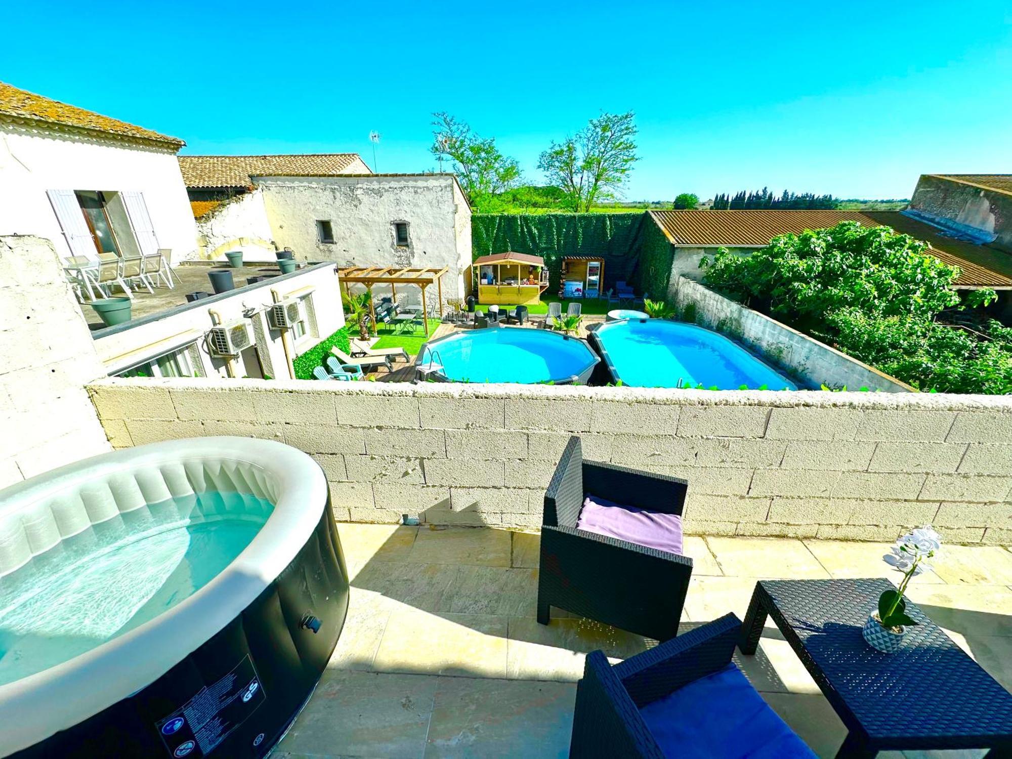 Les Appartements Du Mas - Emeraude Aigues-Mortes Esterno foto